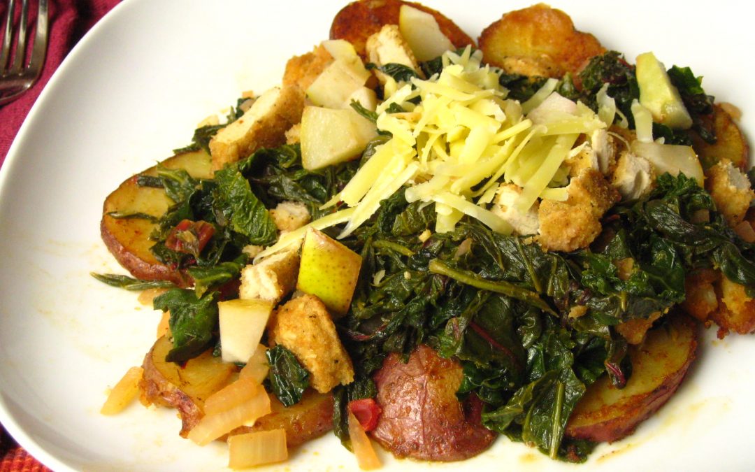 Mustard Greens with Spicy Potatoes: Wednesday, January 10, 2024